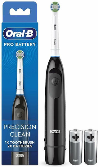 Oral-B Pro Battery Precision Clean Electric Toothbrush Battery Black