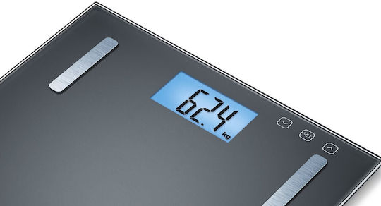 Beurer Дигитална Кантар С анализ на мазнини в Черен цвят 74909