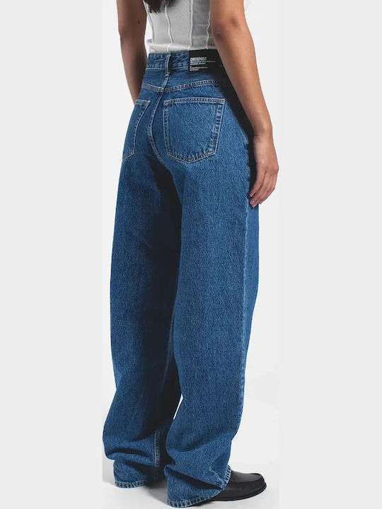 Damenjeans in Entspannter Passform Mid Stone