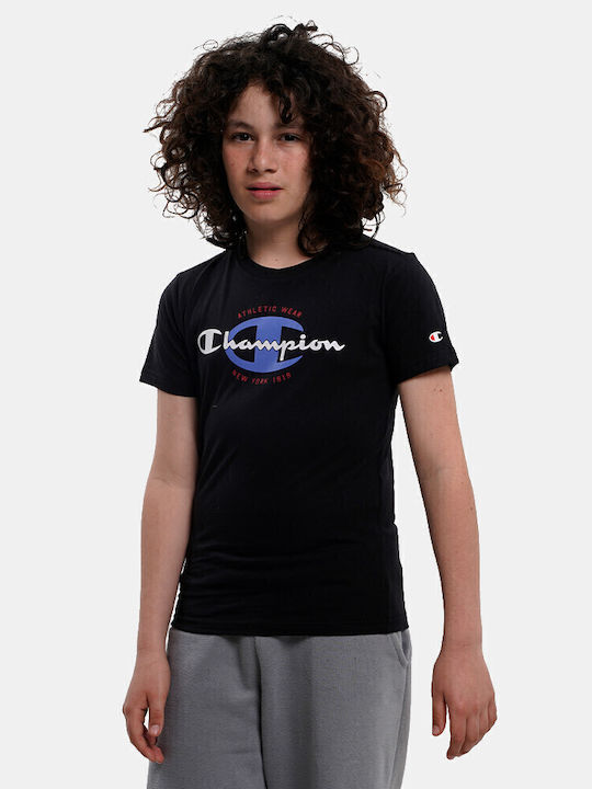 Champion T-shirt Μαύρο