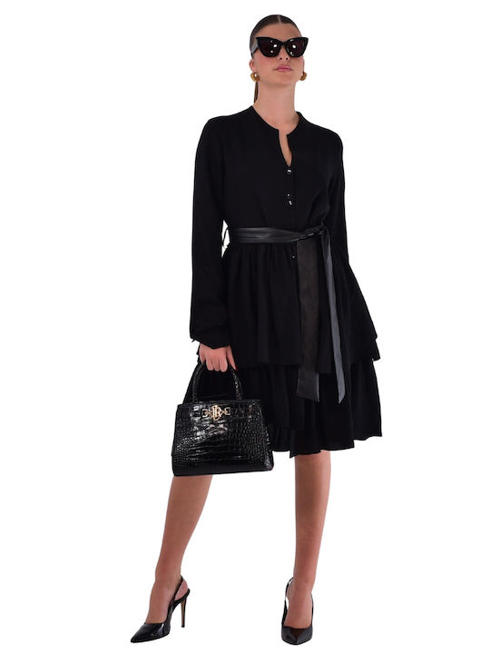 Mini Damenkleid Schwarz