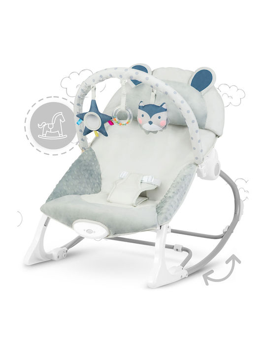 Ricokids Electric Relax pentru Bebeluși cu Vibrații Gri pentru Copil până la 18kg