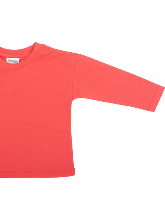 Kids Top Short-sleeved Red