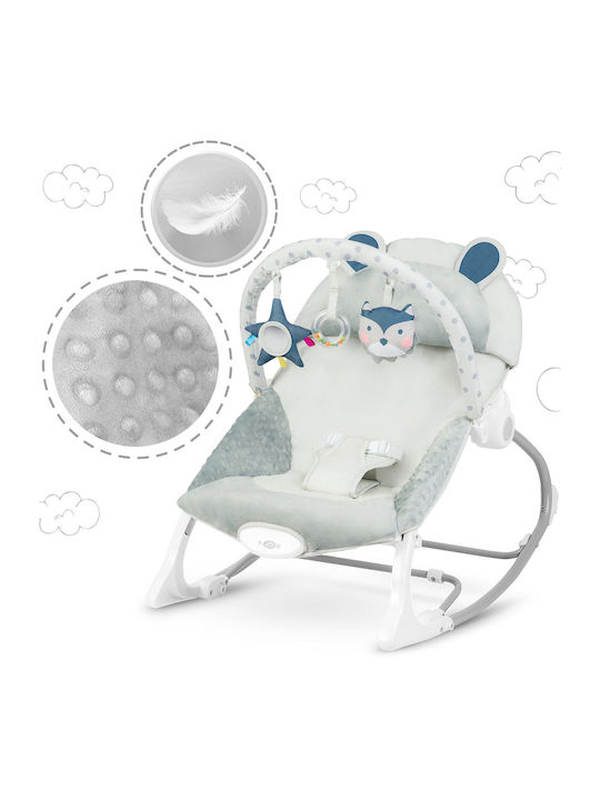 Ricokids Electric Relax pentru Bebeluși cu Vibrații Gri pentru Copil până la 18kg