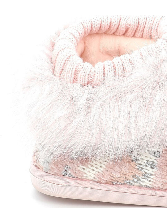 Closed Women's Slippers Pink
