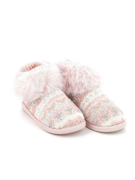 Closed Women's Slippers Pink