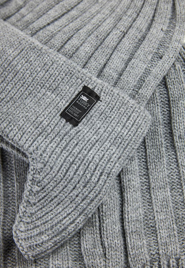 Beanie Beanie Knitted in Gray color