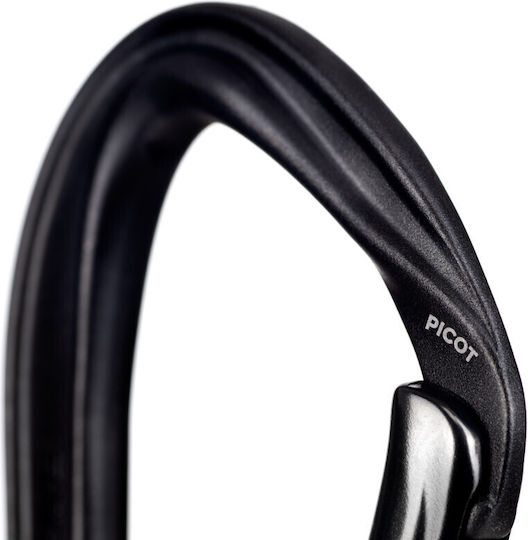 Fixe Picot Straight Dark Grey Carabiner