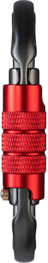 Fixe Oliba Twist Lock Carabină de Siguranță Antracit Roșu