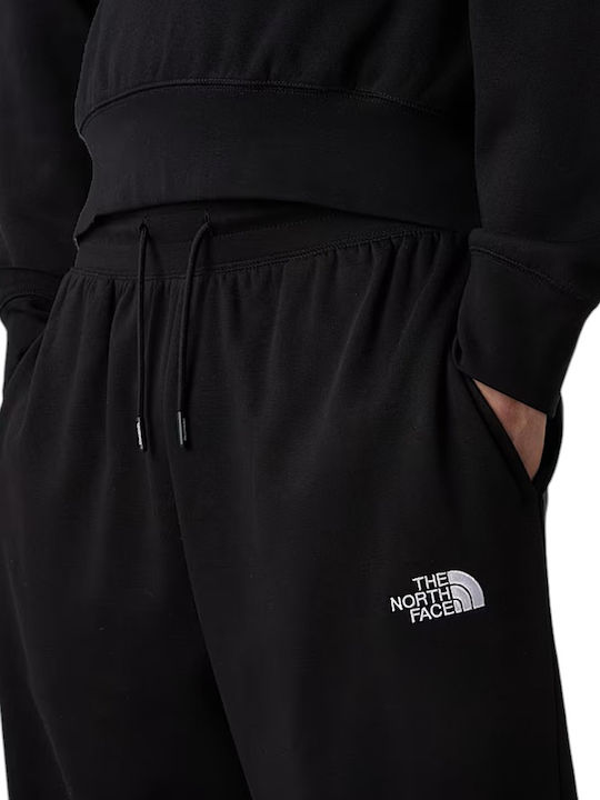Sweatpants with Elastic Black