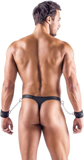 Svenjoyment Underwear Χειροπέδες σε Μαύρο Χρώμα
