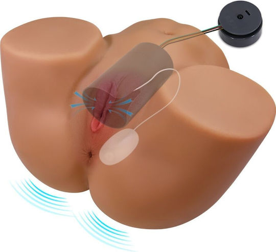 Crazy Bull Geriann Realistic Female Butt Vibrator Sucker Sound 5.5 Kg