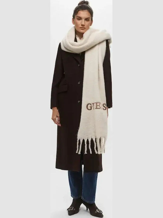 Guess Γυναικείο Φουλάρι Μπεζ