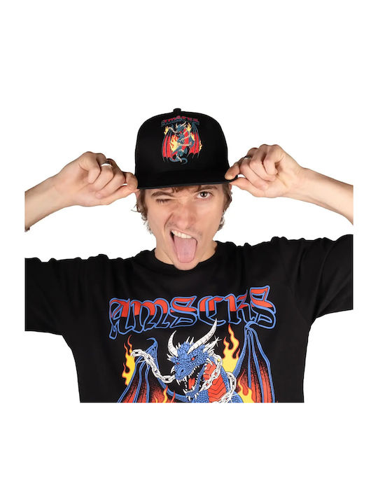 American Socks Dragon Force Trucker Cap Black Asg126 Black One Size American Socks Dragon Force Trucker Cap Black Asg126 Black One Size