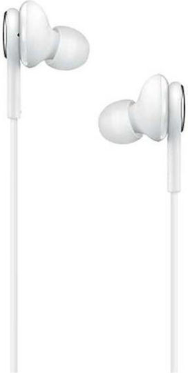 Samsung EO-IC100 Retail In-ear Handsfree Ακουστικά με Βύσμα USB-C Λευκό