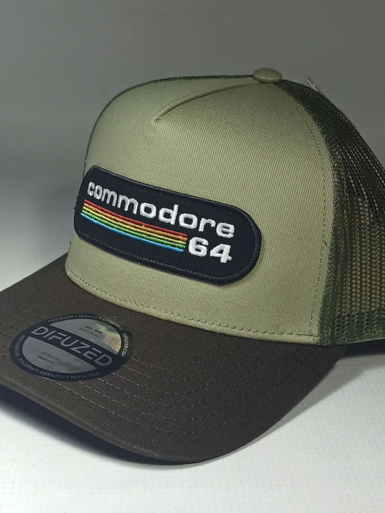 Difuzed Gaming Video Game Commondore 64 C64 Trucker Cap Hat New Tags