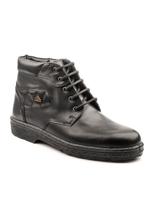 Lässige Herrenstiefel Schwarz
