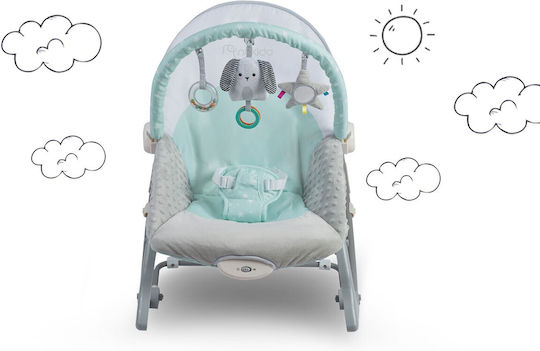 Nukido Elektrisch Baby Relax mit Vibration Grün für Kind bis 18kg
