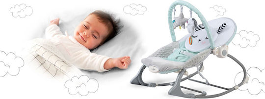 Nukido Elektrisch Baby Relax mit Vibration Grün für Kind bis 18kg