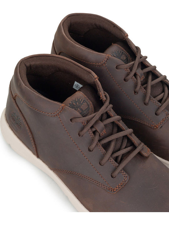Leather Brown Men's Boots