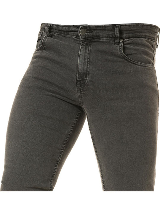 Herren Jeanshose Elastisch Grey