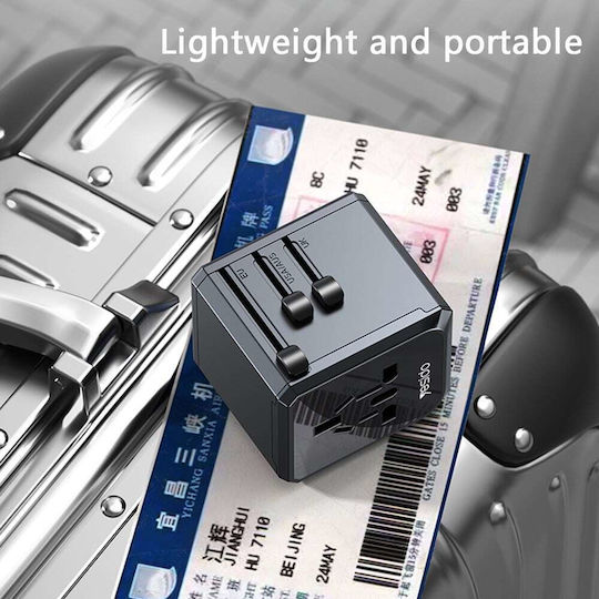Yesido Steckdosenadapter von Universal zu Universal