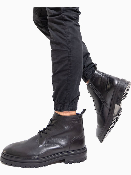 Leather Black Boots
