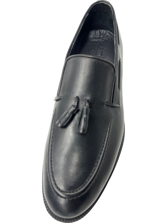 Men's Leather Loafers Black