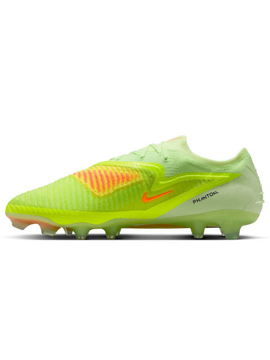 Nike Phantom 6 Low Elite FG Football Shoes with Blue Cleats Nike Phantom 6 Low Elite FG Football Shoes with Blue Cleats