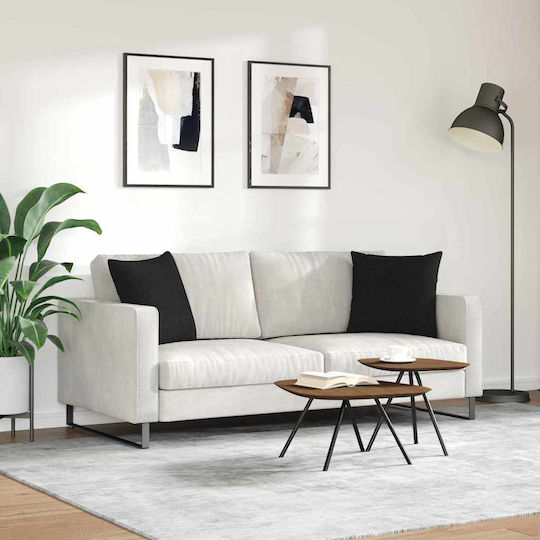 vidaXL Μαξιλάρι Μαύρο 2τμχ 45x45εκ. vidaXL Μαξιλάρι Μαύρο 2τμχ 45x45εκ.