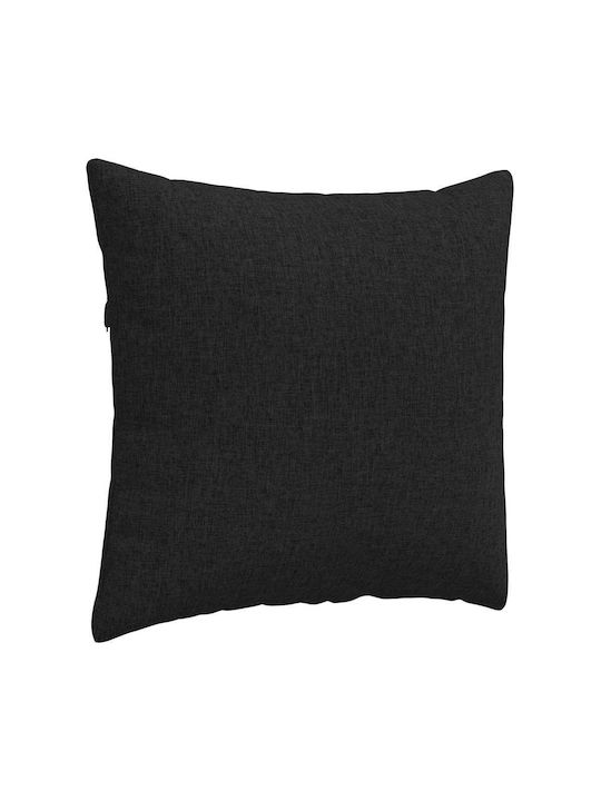 vidaXL Perna De Canapea Neagră 45x45cm