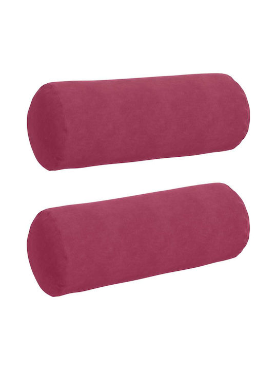 vidaXL Velvet Red Sofa Cushion 70x25cm