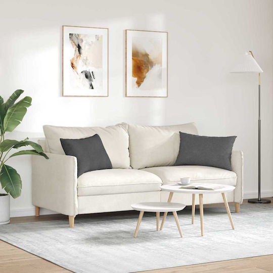 vidaXL Zierkissen Dunkelgrau 2 Stück 40x60cm