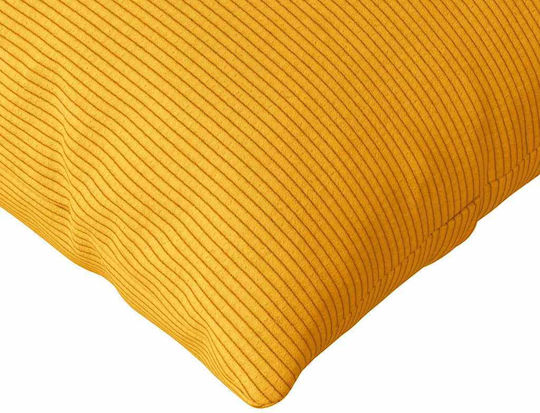 vidaXL Perna De Canapea Din Catifea Moale Galben 40x200cm