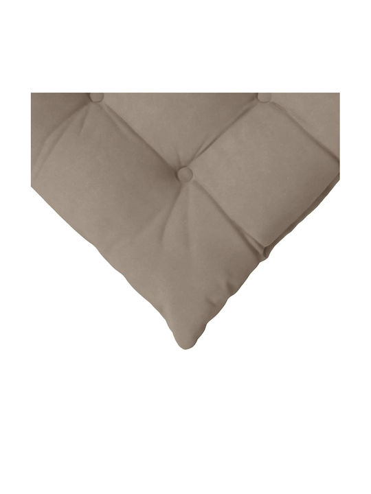 vidaXL Garden Chair Cushions Brown 4 Pieces 40x40cm