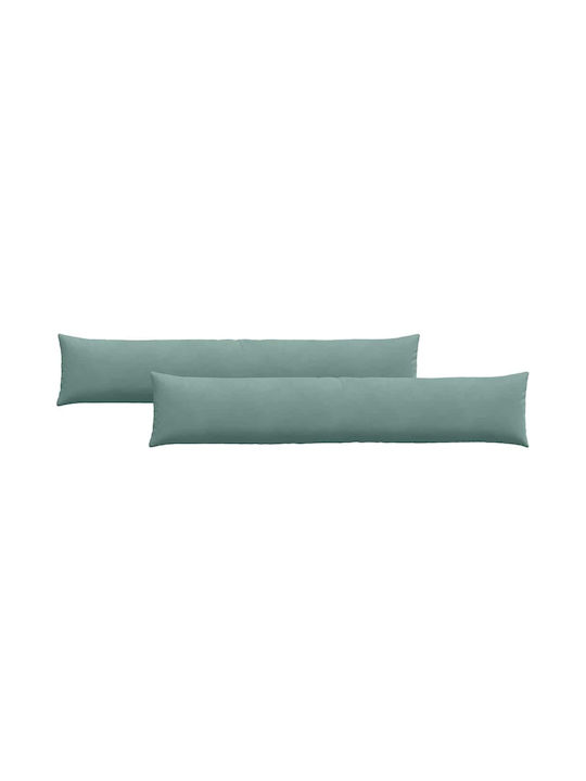 vidaXL Velvet Light Blue Sofa Cushion 40x200cm