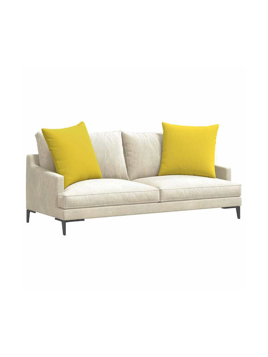 vidaXL Yellow Sofa Cushion 60x60cm