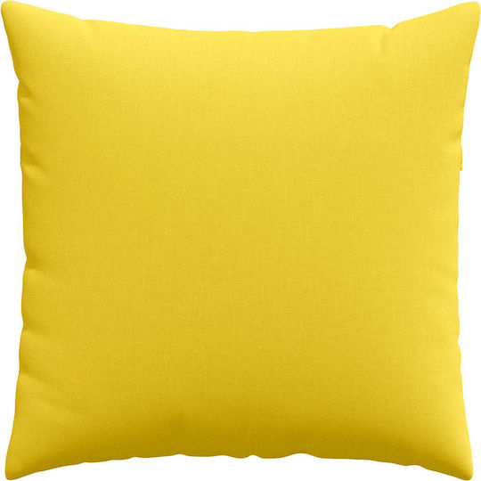 vidaXL Yellow Sofa Cushion 60x60cm