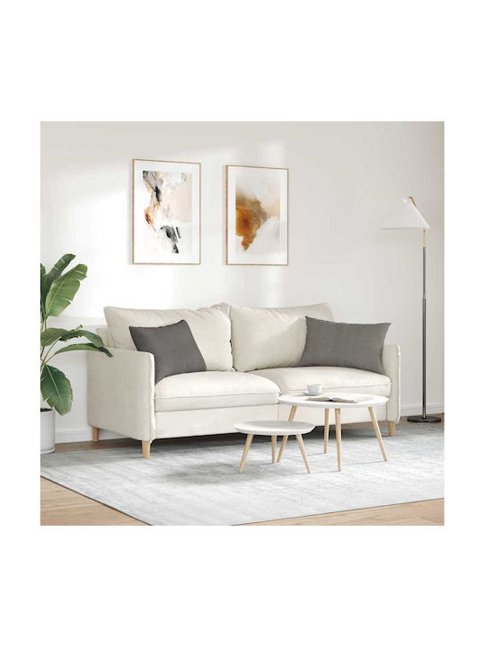 vidaXL Velvet Sofa Cushion Light Gray 40x60cm