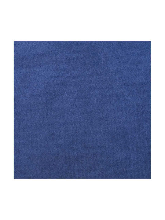 vidaXL Sofa-Kissen aus Samt Blau Polizei 50x70cm