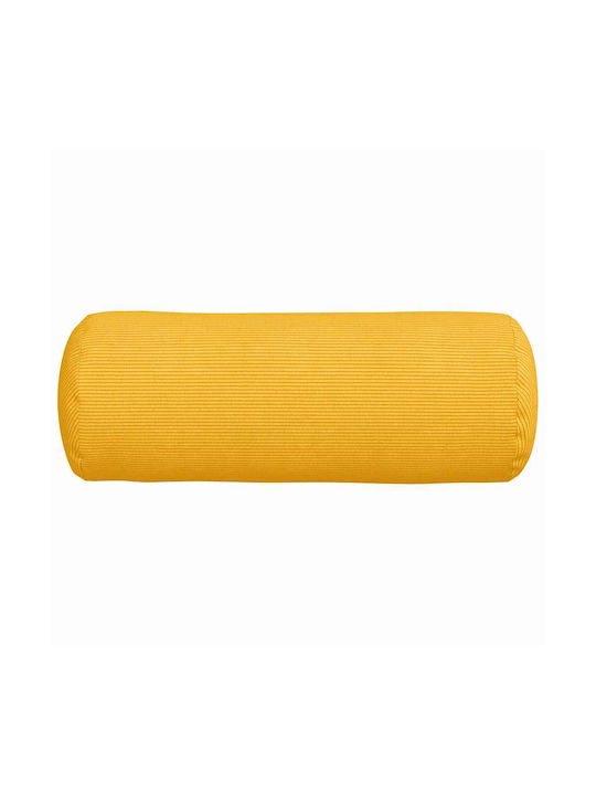 vidaXL Sofa Cushion from Velvet Soft Yellow 2pcs 70x25cm.