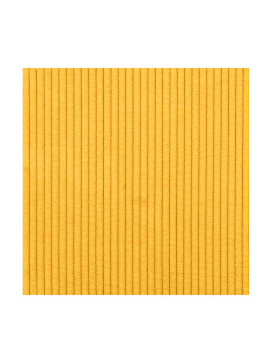 vidaXL Sofa Cushion from Velvet Soft Yellow 2pcs 70x25cm.