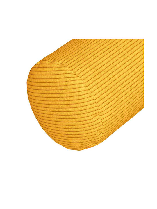 vidaXL Sofa Cushion from Velvet Soft Yellow 2pcs 70x25cm.