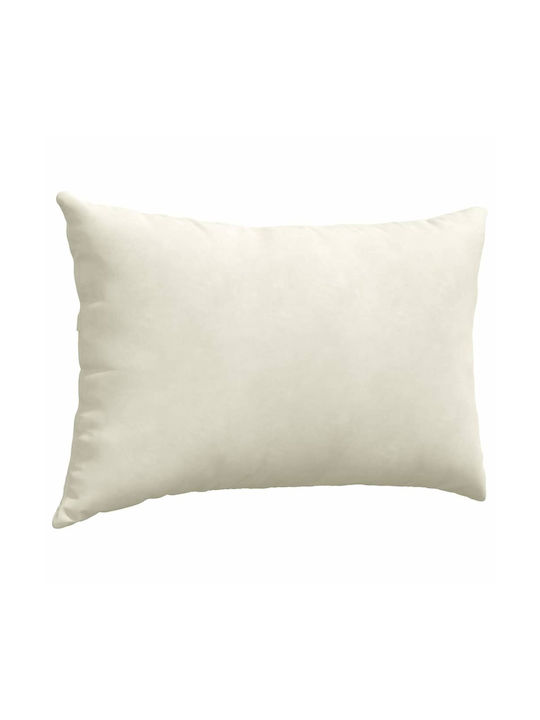 vidaXL Sofa-Kissen aus Samt Beige 40x60cm