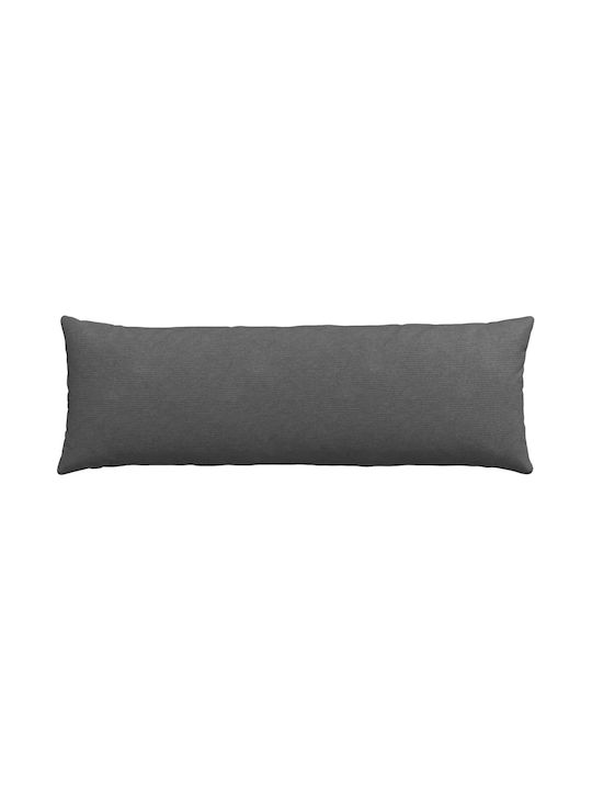 vidaXL Sofa-Kissen aus Samt Dunkelgrau 40x120cm