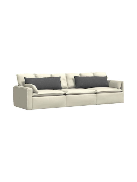 vidaXL Sofa-Kissen aus Samt Dunkelgrau 40x120cm