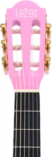 Lapaz 3/4 Pink Classical Guitar