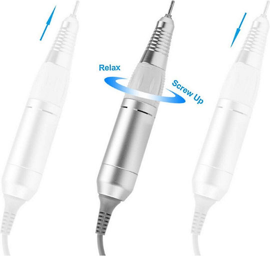 AMILA Zs-711 Nail Drill Power 65W White with Pedal with 35000 Rotations per Minute