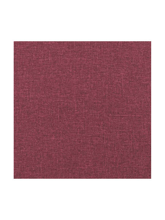 vidaXL Възглавница За Диван Червена 45x45см