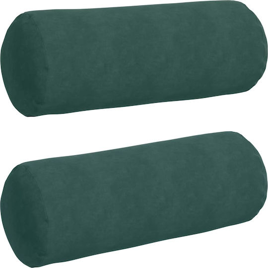 vidaXL Sofa-Kissen aus Samt Dunkelgrün 70x25cm
